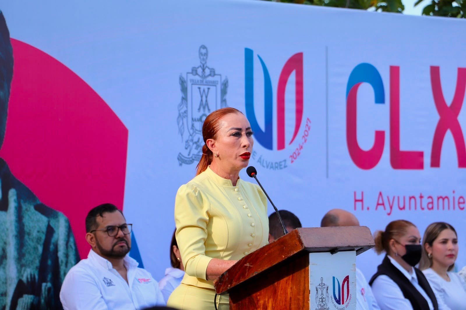 Tey Gutiérrez Andrade llama a superar desigualdades e impunidad en homenaje al General Manuel Álvarez en Villa de Álvarez